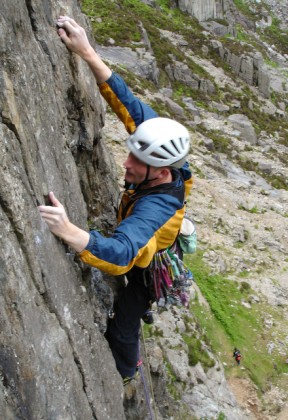 Ben Abell on Cemetery Gates, Dinas Cromlech